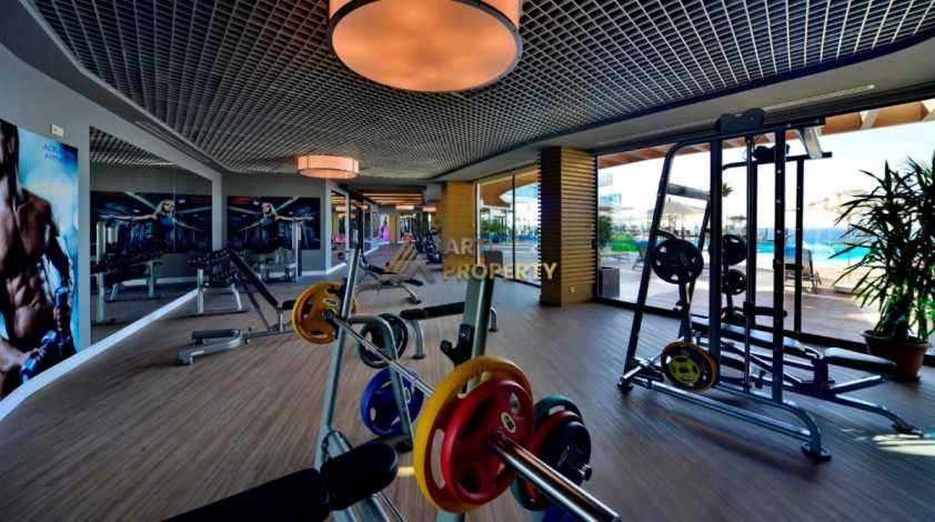 Готовый комплекс апартаментов и вилл премиум-класса в поселке Конаклы под Аланией, 80,3м-319,45м - Ракурс 14