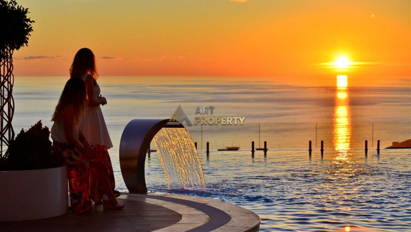 Готовый комплекс апартаментов и вилл премиум-класса в поселке Конаклы под Аланией, 80,3м-319,45м - Ракурс 23