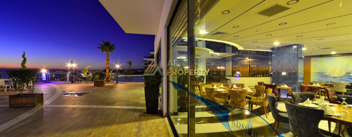 Готовый комплекс апартаментов и вилл премиум-класса в поселке Конаклы под Аланией, 80,3м-319,45м - Ракурс 24