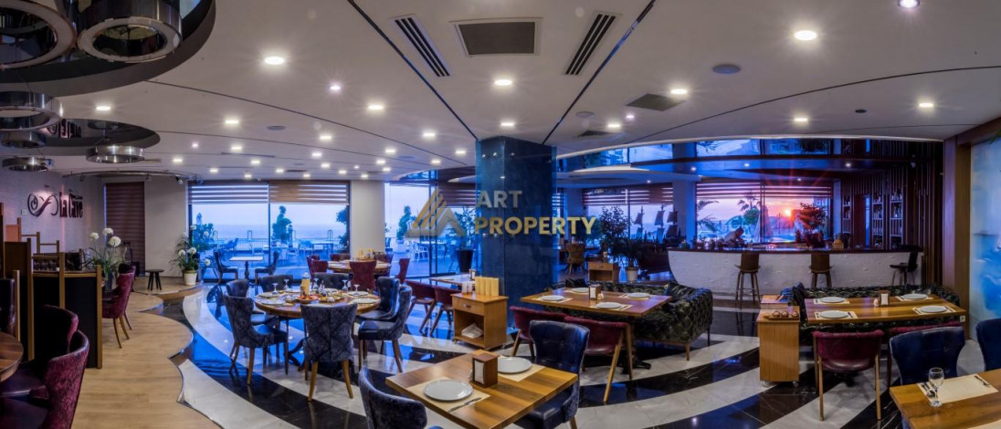 Готовый комплекс апартаментов и вилл премиум-класса в поселке Конаклы под Аланией, 80,3м-319,45м - Ракурс 25