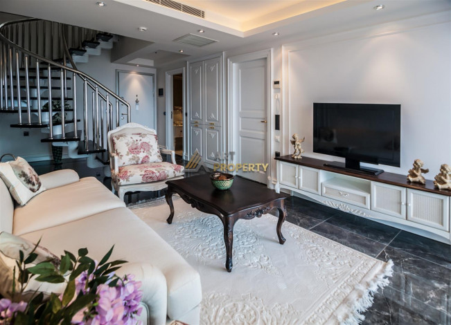 Готовый комплекс апартаментов и вилл премиум-класса в поселке Конаклы под Аланией, 80,3м-319,45м - Ракурс 34