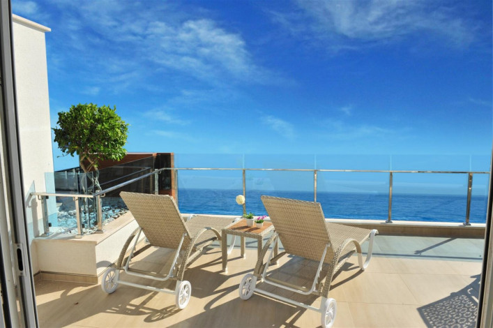 Готовый комплекс апартаментов и вилл премиум-класса в поселке Конаклы под Аланией, 80,3м-319,45м - Ракурс 35