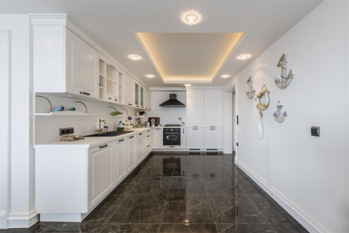 Готовый комплекс апартаментов и вилл премиум-класса в поселке Конаклы под Аланией, 80,3м-319,45м - Ракурс 37