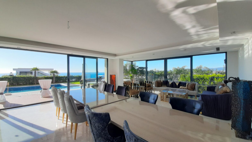 Готовый комплекс апартаментов и вилл премиум-класса в поселке Конаклы под Аланией, 80,3м-319,45м - Ракурс 39