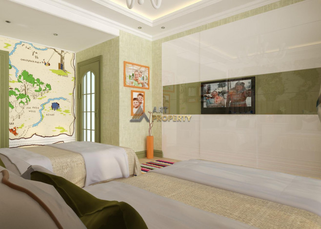 Готовый комплекс апартаментов и вилл премиум-класса в поселке Конаклы под Аланией, 80,3м-319,45м - Ракурс 52