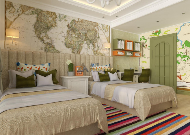 Готовый комплекс апартаментов и вилл премиум-класса в поселке Конаклы под Аланией, 80,3м-319,45м - Ракурс 53