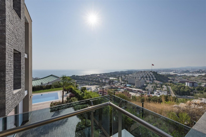 Готовый комплекс апартаментов и вилл премиум-класса в поселке Конаклы под Аланией, 80,3м-319,45м - Ракурс 60