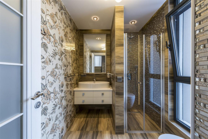 Готовый комплекс апартаментов и вилл премиум-класса в поселке Конаклы под Аланией, 80,3м-319,45м - Ракурс 66