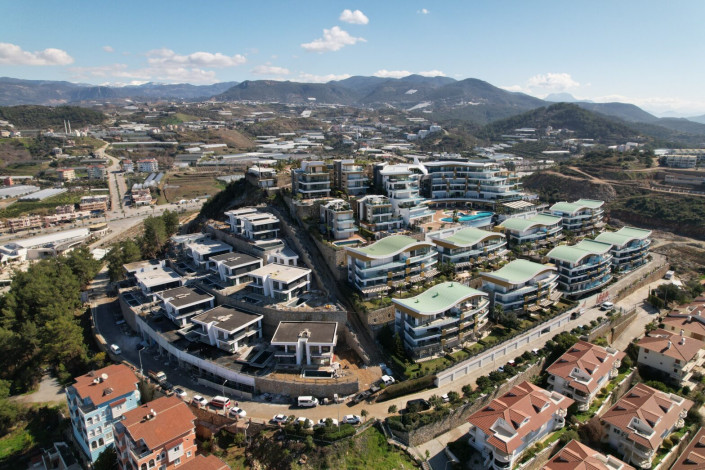 Элитные солнечные виллы в Конаклы, подходят для получения гражданства,  171,5м-228м - Ракурс 3