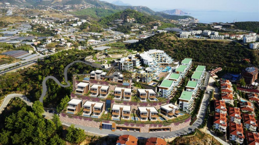 Элитные солнечные виллы в Конаклы, подходят для получения гражданства,  171,5м-228м - Ракурс 4