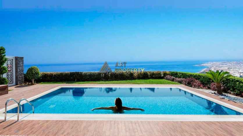 Элитные солнечные виллы в Конаклы, подходят для получения гражданства,  171,5м-228м - Ракурс 7