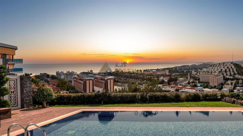 Элитные солнечные виллы в Конаклы, подходят для получения гражданства,  171,5м-228м - Ракурс 8