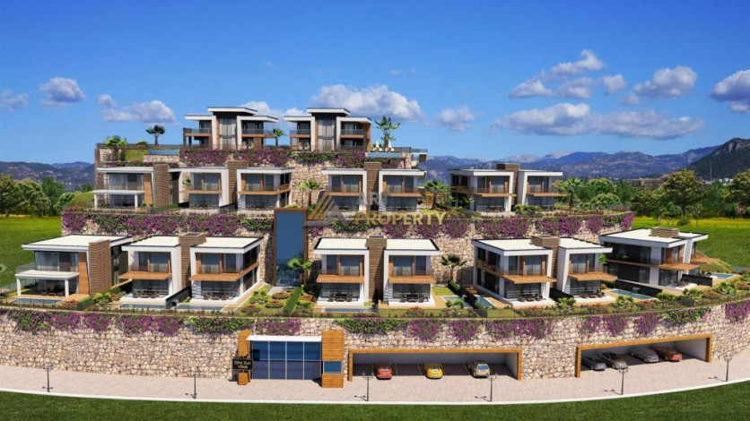 Элитные солнечные виллы в Конаклы, подходят для получения гражданства,  171,5м-228м - Ракурс 10