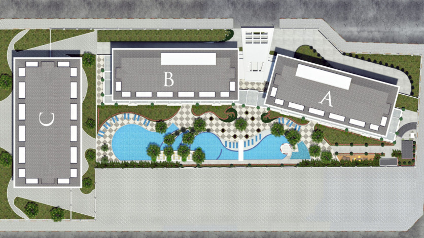 Инвестиционный проект от известного застройщика в центре Алании, 65,5м-90м - Ракурс 7