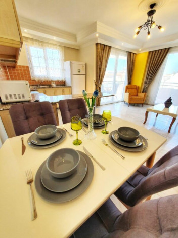 Трехкомнатная квартира с мебелью в Оба, площадью 105 метров. - Ракурс 6