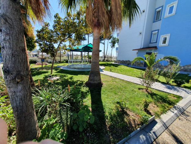 Меблированная двухуровневая квартира с видом на моря в районе Демирташ, 100м - Ракурс 3