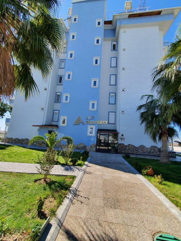 Меблированная двухуровневая квартира с видом на моря в районе Демирташ, 100м - Ракурс 9