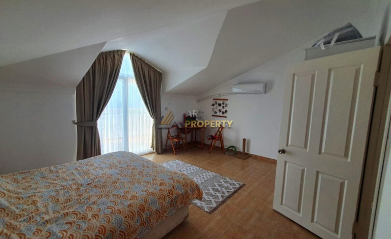 Меблированная двухуровневая квартира с видом на моря в районе Демирташ, 100м - Ракурс 14