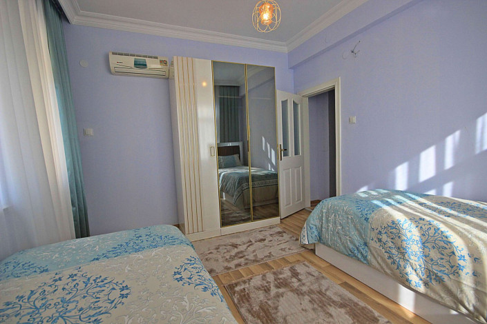 Полностью меблированная трехкомнатная квартира в районе Махмутлар, 130м - Ракурс 35