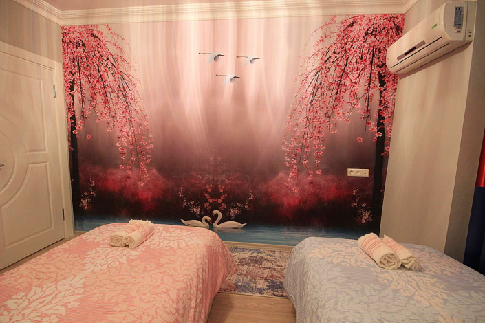 Трехкомнатная квартира с отличным ремонтом и мебелью в 100 метрах от моря в Махмутларе, площадью 120м2 - Ракурс 23