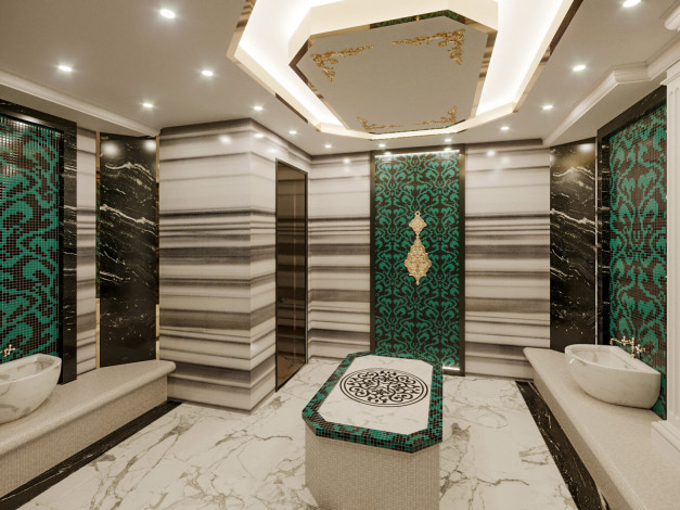 Новая резиденция на этапе строительства в районе Оба,  42м-126м - Ракурс 38