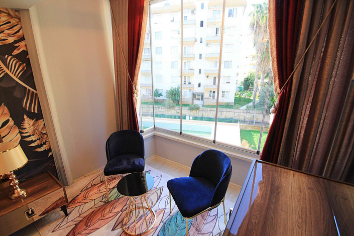 Трехкомнатная квартира с шикарным ремонтом в Махмутларе, 115м2 - Ракурс 6