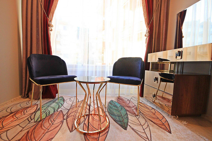 Трехкомнатная квартира с шикарным ремонтом в Махмутларе, 115м2 - Ракурс 7