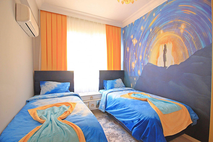 Трехкомнатная квартира с шикарным ремонтом в Махмутларе, 115м2 - Ракурс 9