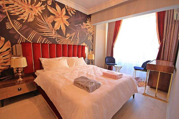 Трехкомнатная квартира с шикарным ремонтом в Махмутларе, 115м2 - Ракурс 38