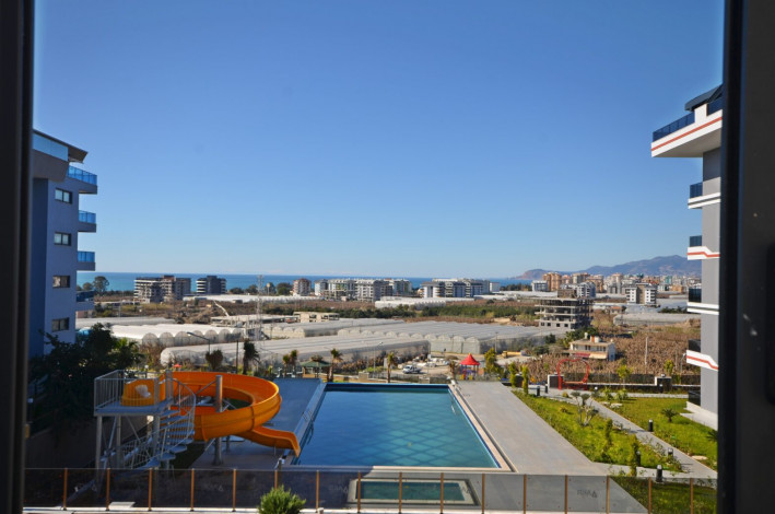 Двухкомнатные апартаменты в новом комплексе в районе Каргыджак, 53 м2 - Ракурс 5