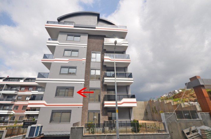 Двухкомнатные апартаменты в новом комплексе в районе Каргыджак, 53 м2 - Ракурс 21