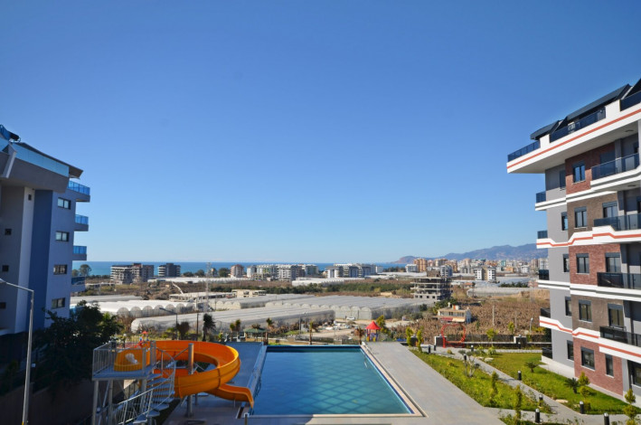 Двухкомнатные апартаменты в новом комплексе в районе Каргыджак, 53 м2 - Ракурс 24