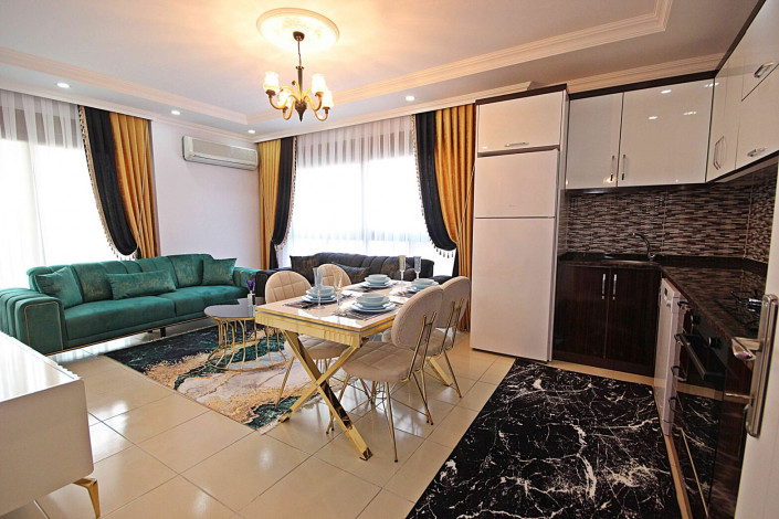 ID 1379 Трехкомнатная квартира с дизайнерским ремонтом в 300м от моря,115м2 - Ракурс 30