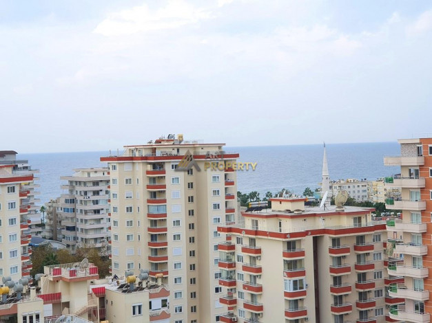 Трехкомнатная квартира с дизайнерским ремонтом и мебелью. 450 метров от моря в Махмутлар, 110м2 - Ракурс 12