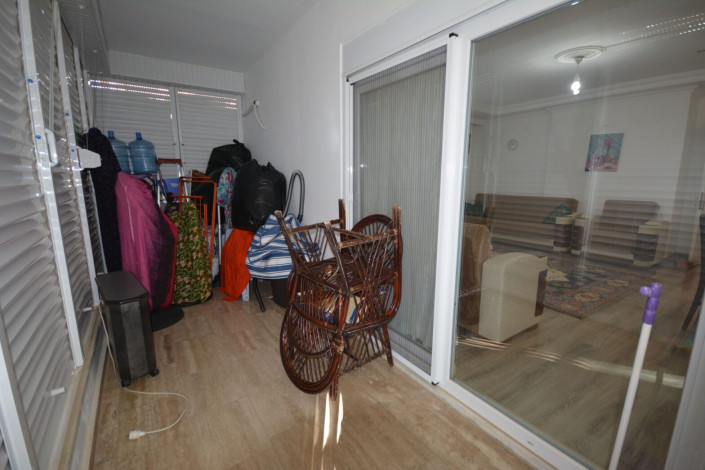 Трехкомнатная квартира с ремонтом и мебелью. 650 метров от моря в Махмутлар, 125м2 - Ракурс 16