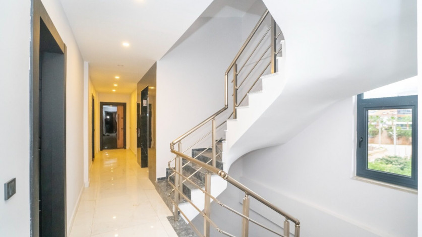 Квартира 1+1 квартира с хорошим ремонтом в районе Алании, Оба 60м2 - Ракурс 6