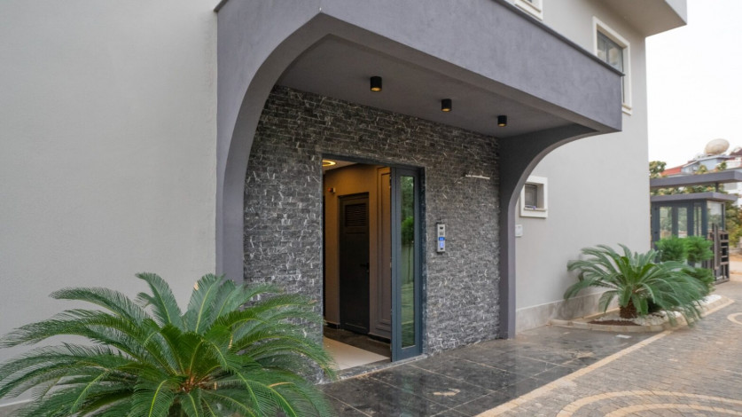 Квартира 1+1 квартира с хорошим ремонтом в районе Алании, Оба 60м2 - Ракурс 7