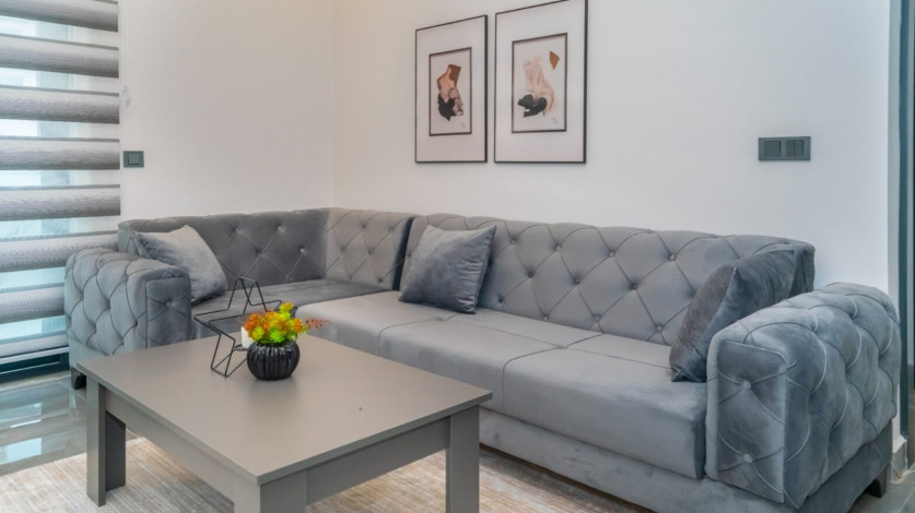 Квартира 1+1 квартира с хорошим ремонтом в районе Алании, Оба 60м2 - Ракурс 11