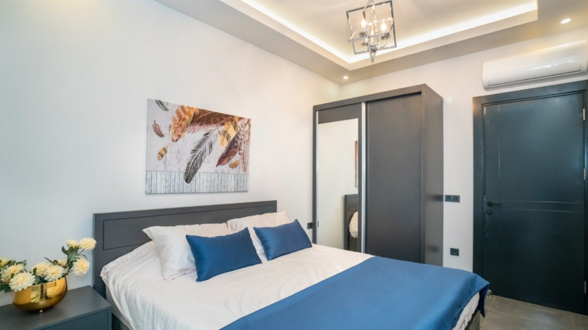 Квартира 1+1 квартира с хорошим ремонтом в районе Алании, Оба 60м2 - Ракурс 15