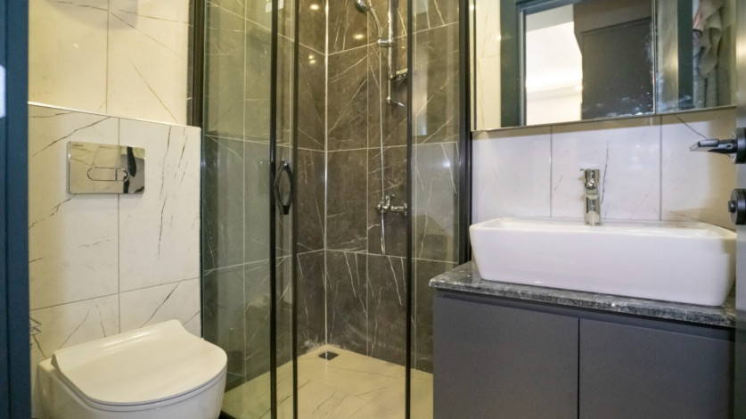 Квартира 1+1 квартира с хорошим ремонтом в районе Алании, Оба 60м2 - Ракурс 16