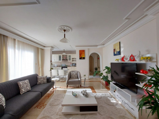 Апартаменты 3+1 в районе Махмутлар,100 метров от моря,145 м2 - Ракурс 21