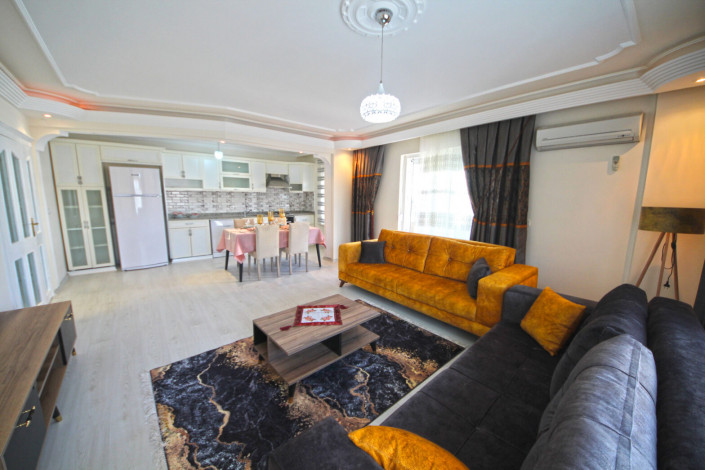 Трехкомнатная меблированная квартира в районе Махмутлар, 115м - Ракурс 4