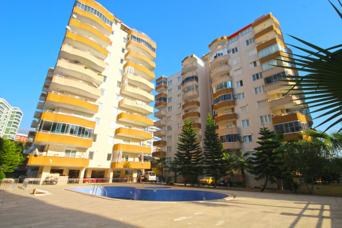 Трехкомнатная меблированная квартира в районе Махмутлар, 115м - Ракурс 13