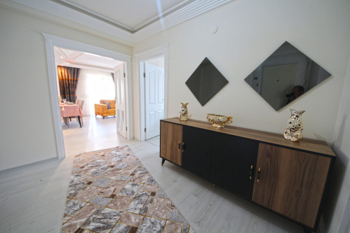 Трехкомнатная меблированная квартира в районе Махмутлар, 115м - Ракурс 16