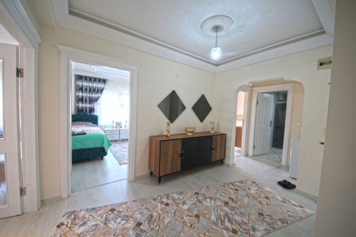 Трехкомнатная меблированная квартира в районе Махмутлар, 115м - Ракурс 17