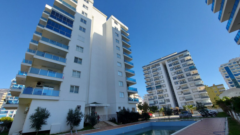 Полностью меблированные апартаменты на границе районов Кестель  и Махмутлар, 110м - Ракурс 4