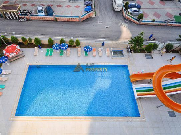 Квартира с видом на море 2+1 с новой мебелью в Махмутларе на высоком этаже, 120 м2 - Ракурс 2