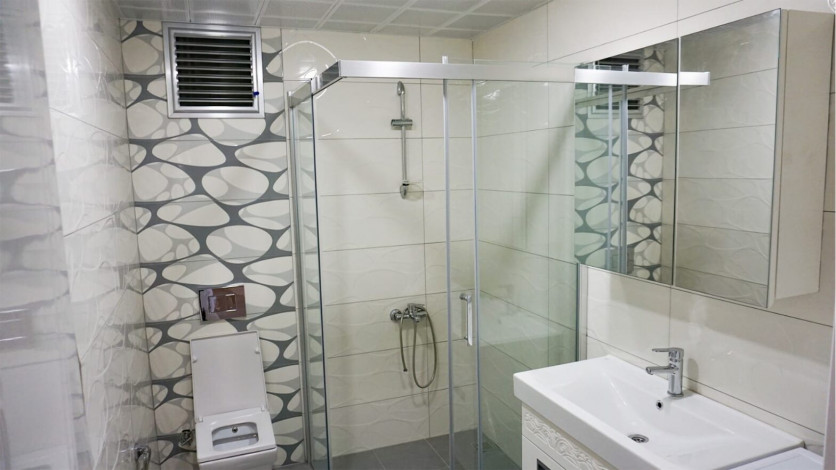 Квартира с видом на море 2+1 с новой мебелью в Махмутларе на высоком этаже, 120 м2 - Ракурс 3