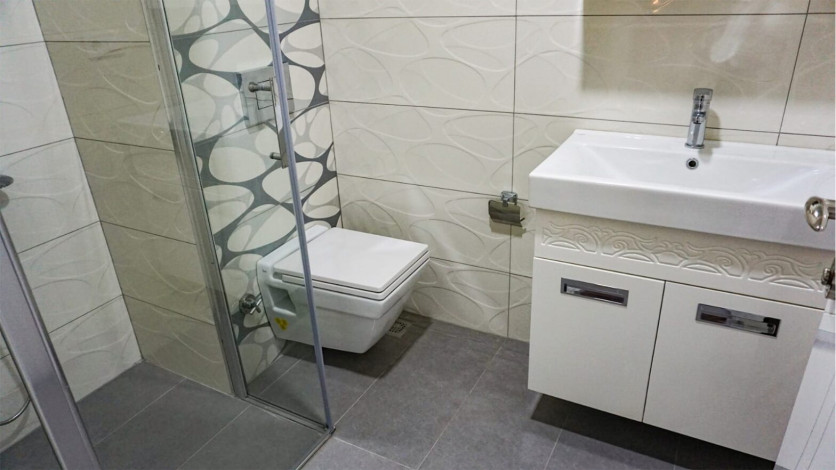 Квартира с видом на море 2+1 с новой мебелью в Махмутларе на высоком этаже, 120 м2 - Ракурс 5