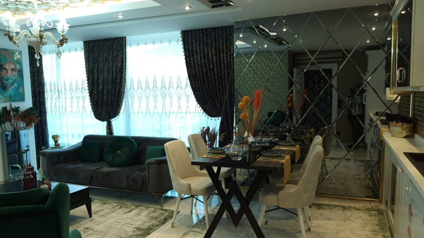 Квартира 2+1 на первой линии моря, 120 м2 - Ракурс 6